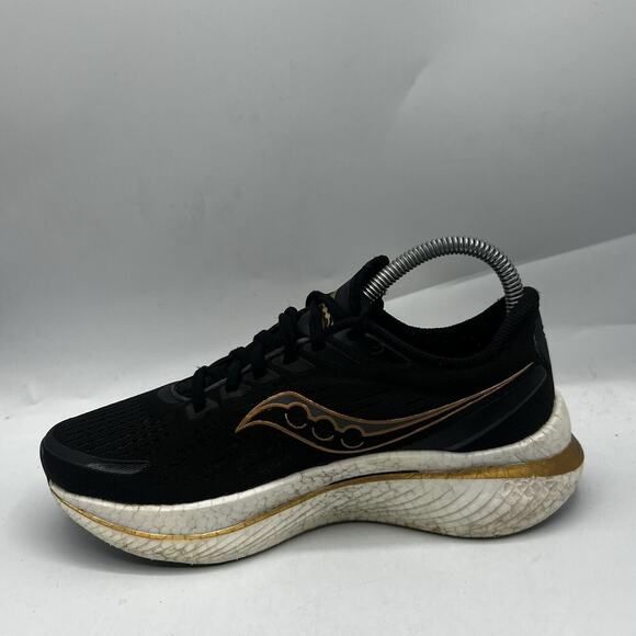 Saucony Endorphin Speed 3 Womens Size 7.5 Black White Running Shoes S10756-10 - Picture 5 of 13